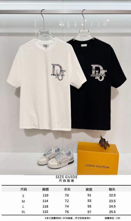 Dior T Shirts Short _SKUDiorS-XLxetr15715633